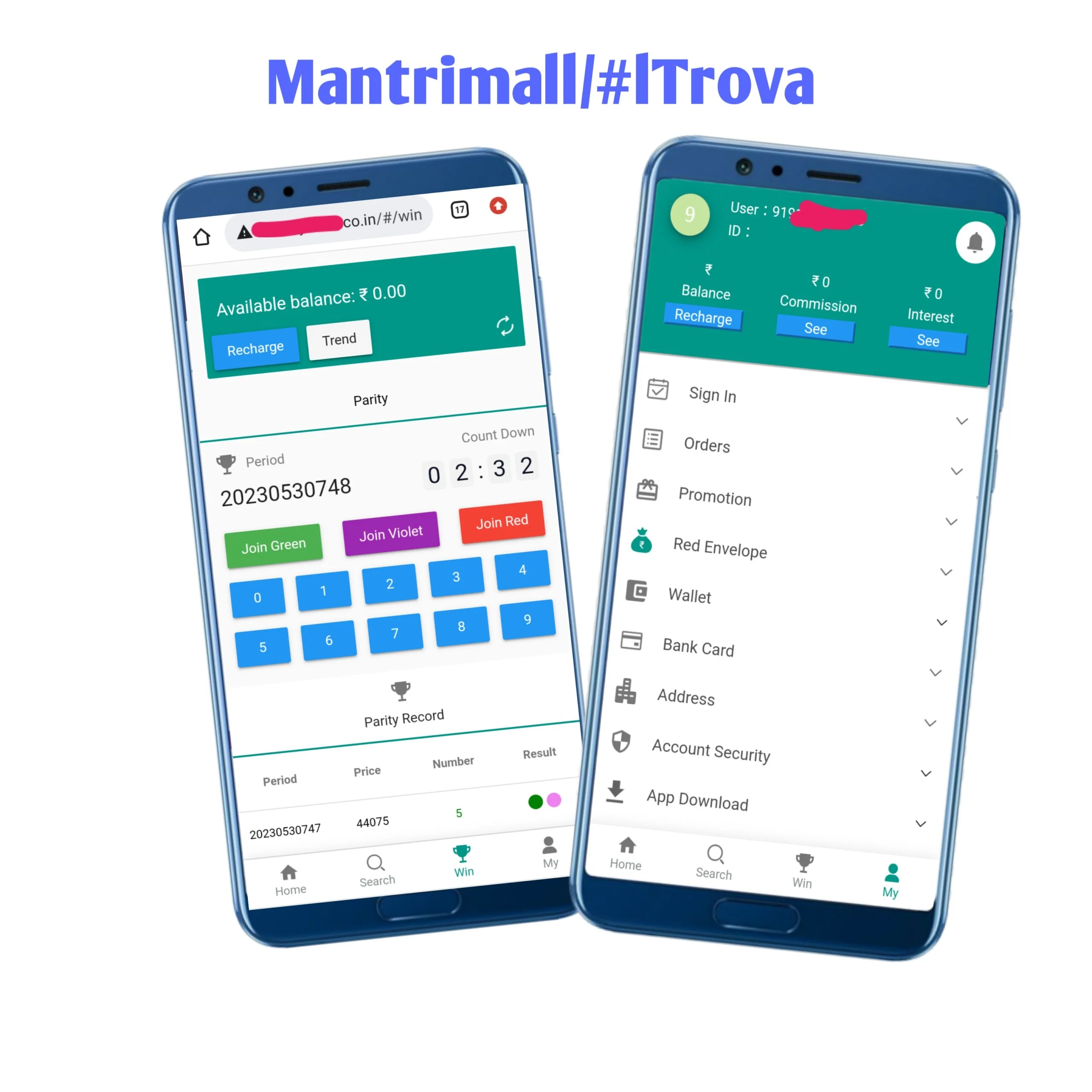 Trova mantrimal Color Prediction Source Code