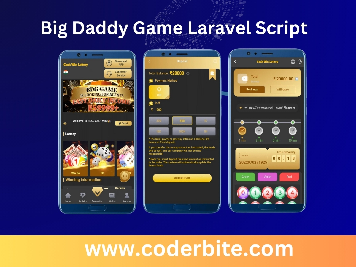 Big Daddy Game Laravel Script