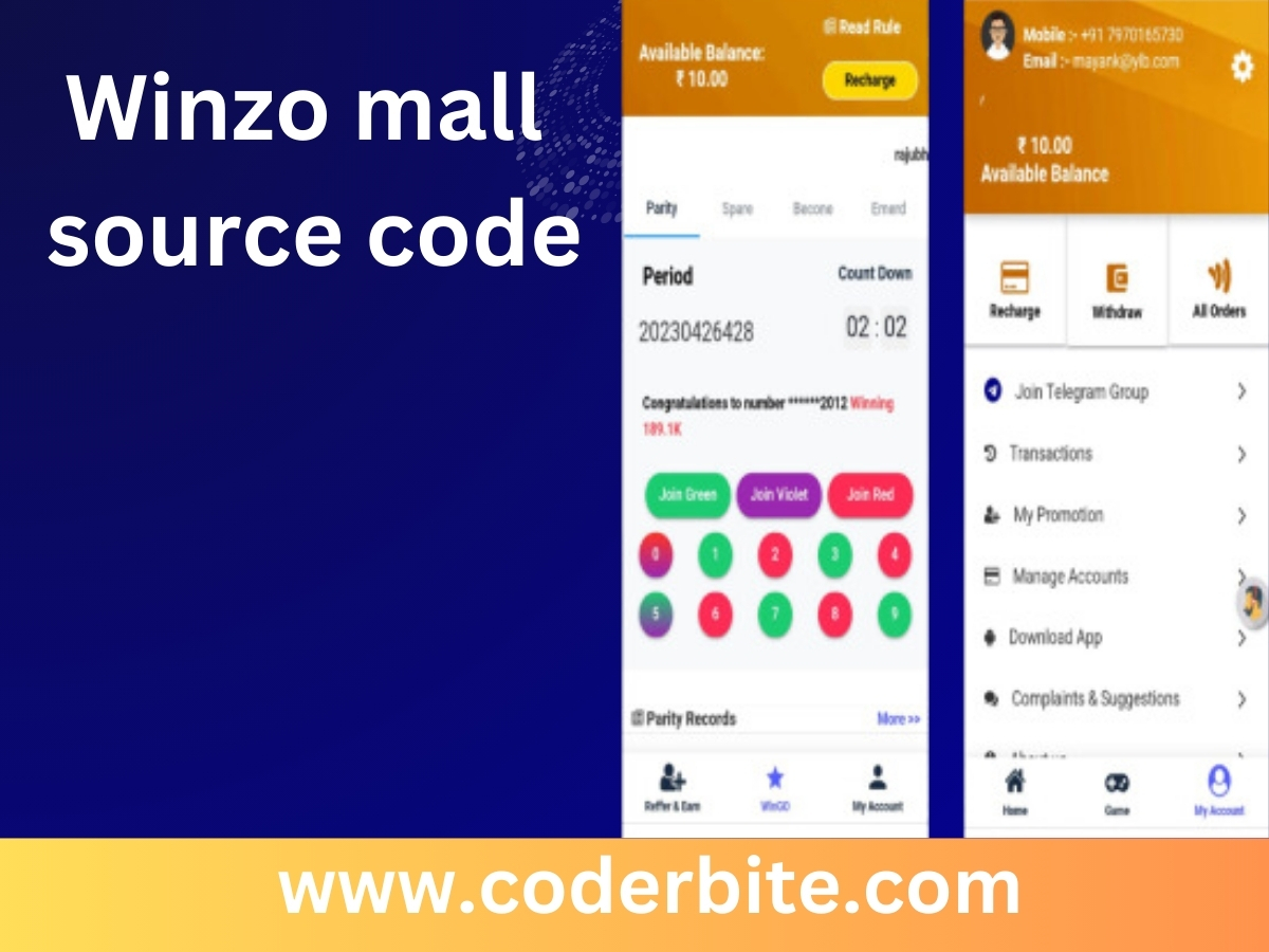 Winzo mall source code