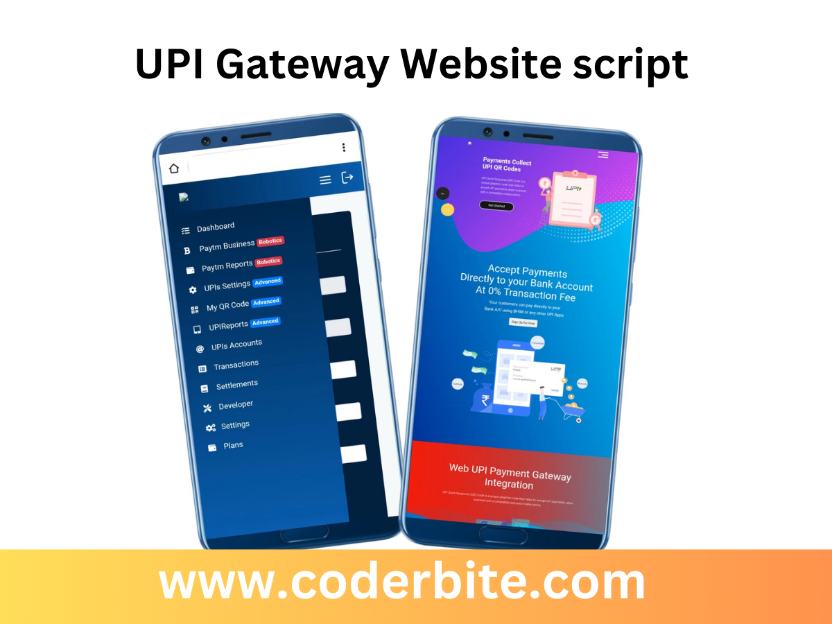 Upi Gateway Website Source Code Script